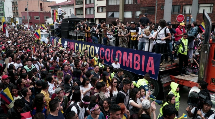 Concierto en apoyo al paro nacional Concierto en apoyo al paro nacional