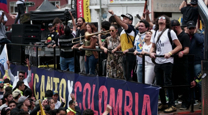 Concierto en apoyo al paro nacional Concierto en apoyo al paro nacional
