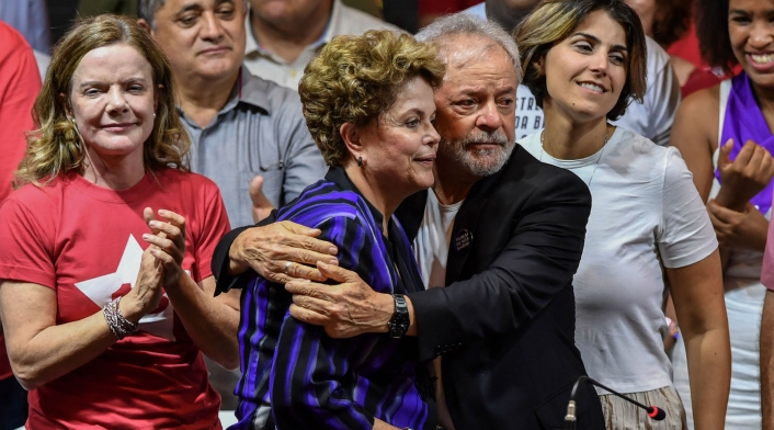 Dilma Rousseff y Lula Da Silva Dilma Rousseff y Lula Da Silva