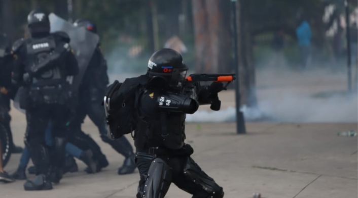 Disturbios Universidad Nacional 10 de diciembre de 2019