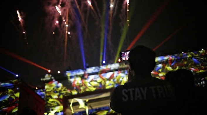 Show de navidad en la Plaza de Bolívar