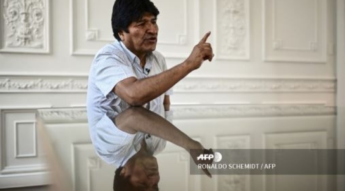 Evo Morales, expresidente de Bolivia