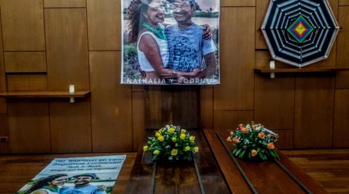 Velorio Simbólico de pareja asesinada en la Costa Caribe