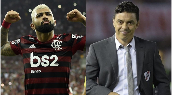 'Gabi gol' y Marcelo Gallardo, los nuevos 'Reyes de América'