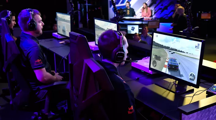 Gamers en competencia