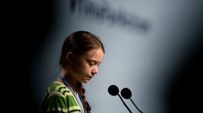 Greta Thunberg en la COP25