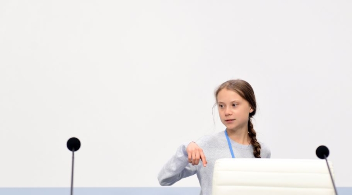 Greta Thunberg en la COP25