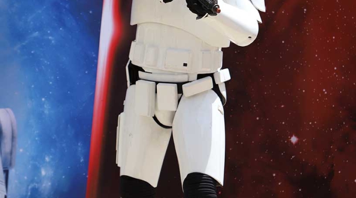 Fans de 'Star Wars Colombia' caracterizados como los personajes de la saga