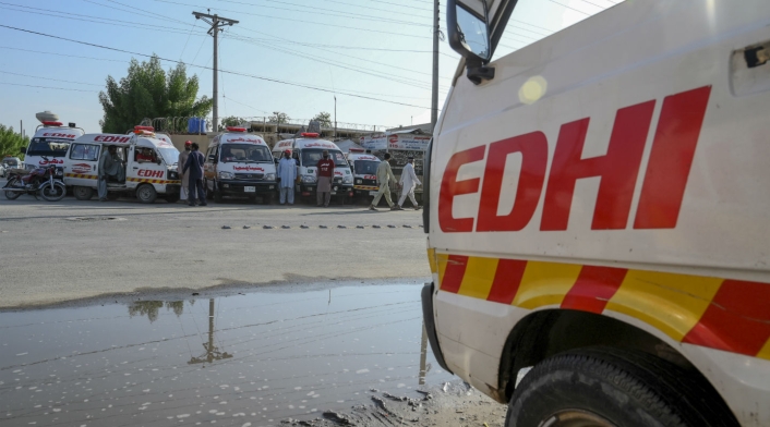 Ambulancias en Pakistán