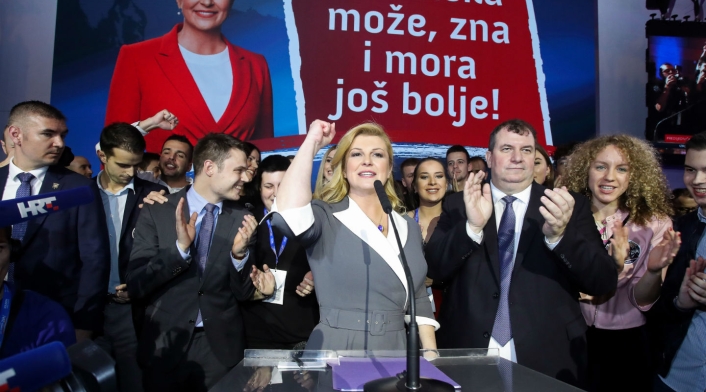 Kolinda Grabar Kitarovic, presidenta de Croacia