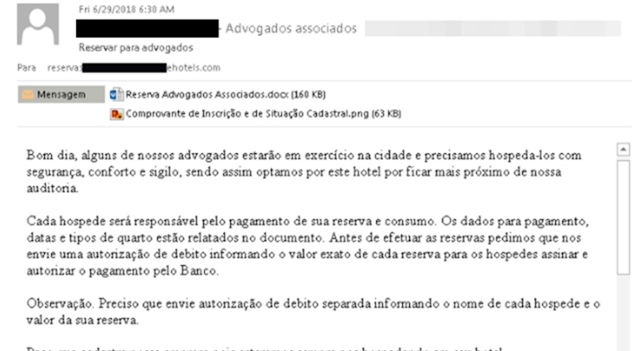 Mail con virus