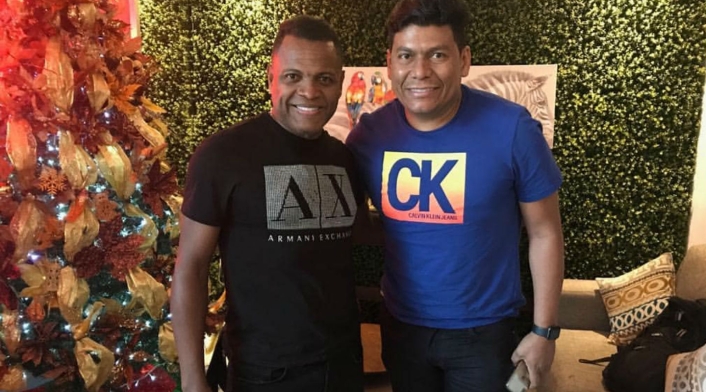 Omar Geles y Alex Manga