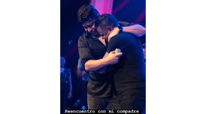 Reencuentro de Omar Geles con Alex Manga