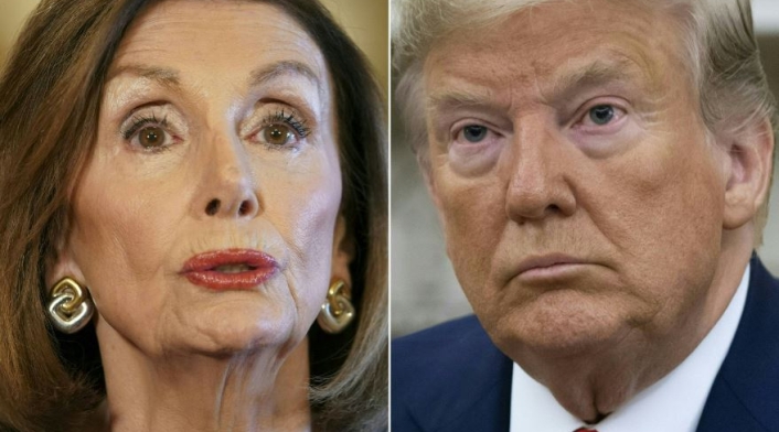Nancy Pelosi y Donald Trump