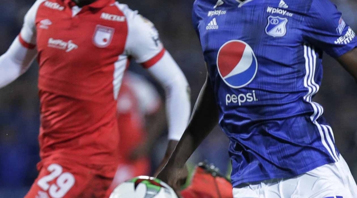 Santa Fe y Millonarios - fútbol colombiano