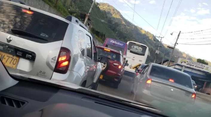 Trancón en la Linea Trancón en la Linea