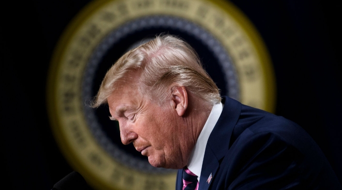 Donald Trump previo a juicio político