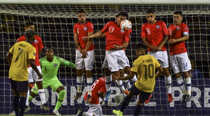 Chile vs Ecuador Preolímpico Sub 23