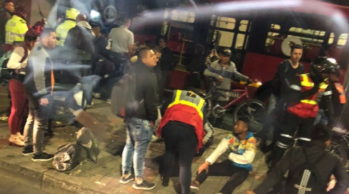 Accidente en el Olaya deja quince heridos