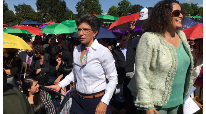 Posesión Claudia López