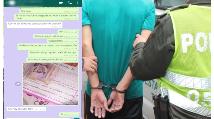 captura extorsión