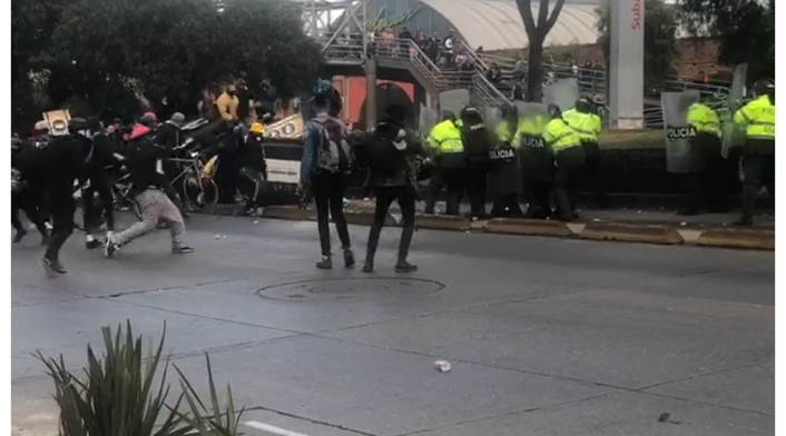 Protestas Bogotá