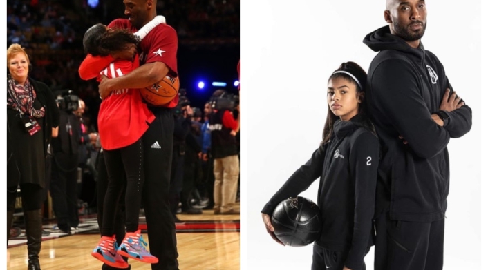 Kobe Bryant y Gigi
