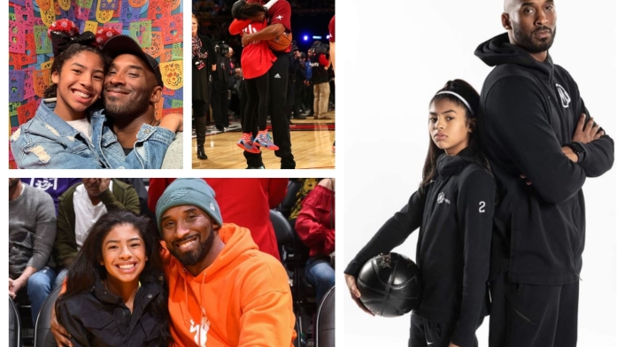 Kobe Bryant y Gigi Kobe Bryant y Gigi