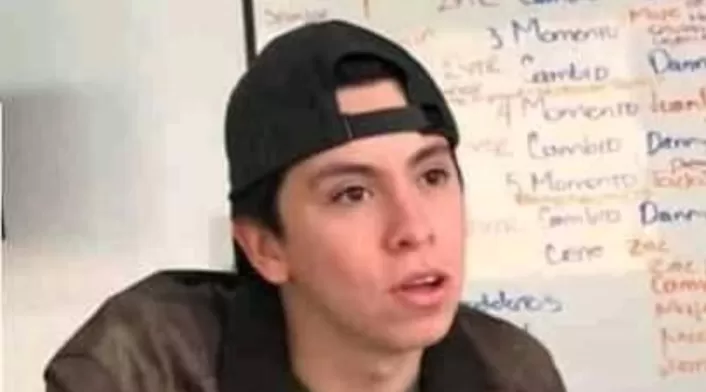 El humorista Camilo Sánchez, quien padece síndrome de tourette.