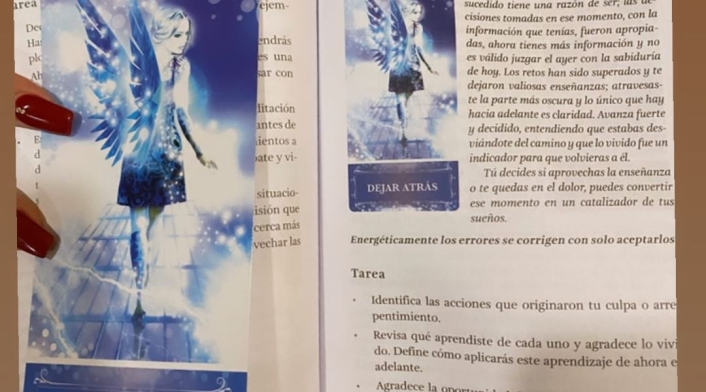 Carta de ángeles de Daniela Legarda