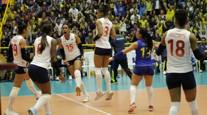 Colombia Vs. Perú - voleibol