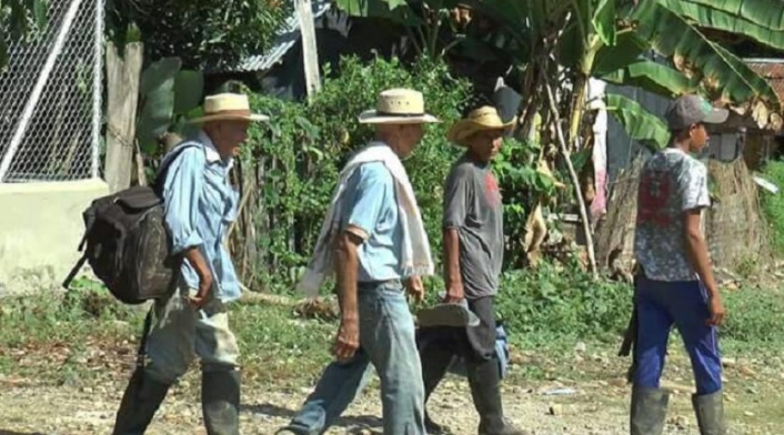 Desplazados en Antioquia