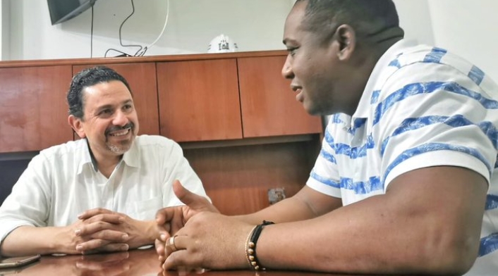 Comisionado de Paz y líder social Leyner Palacios