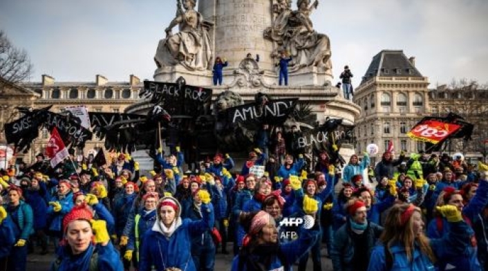 Manifestaciones en Francia