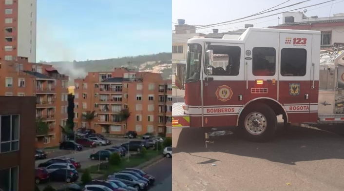 Incendio- imagen de referencia