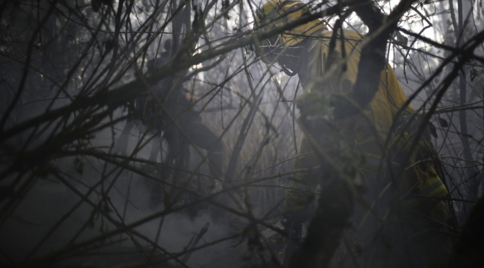 Incendio Forestal en Bogotá