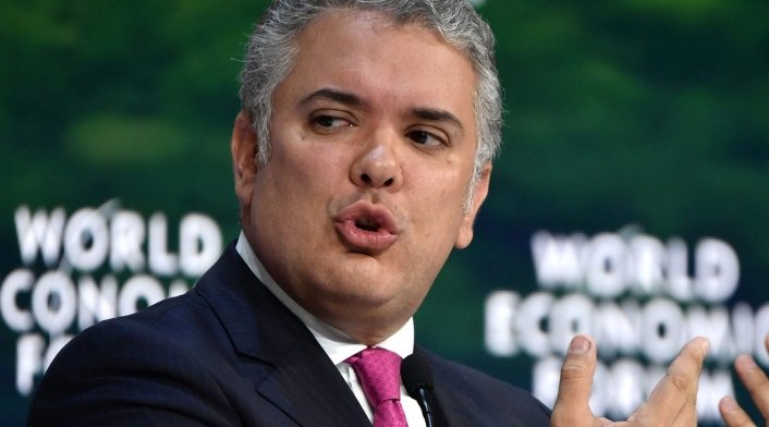 Iván Duque en el Foro Económico Mundial Iván Duque en el Foro Económico Mundial