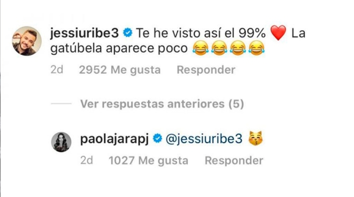 Captura Instagram - Paola Jara