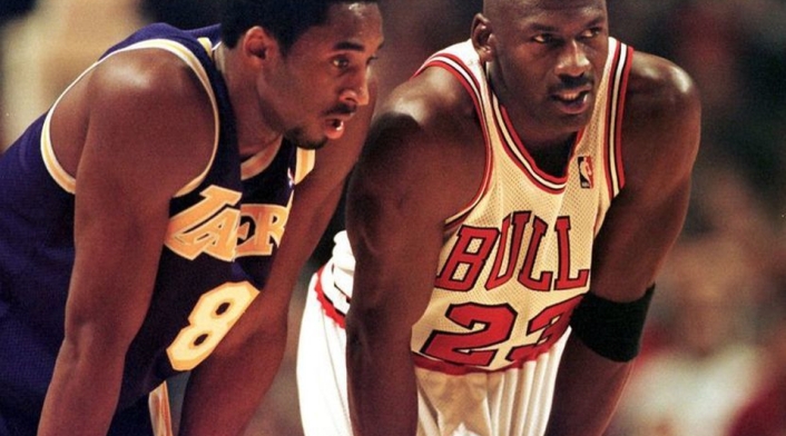 Kobe Bryant y Michael Jordan