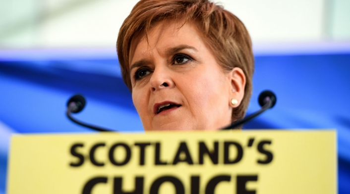 Nicola Sturgeon, primera ministra de Escocia