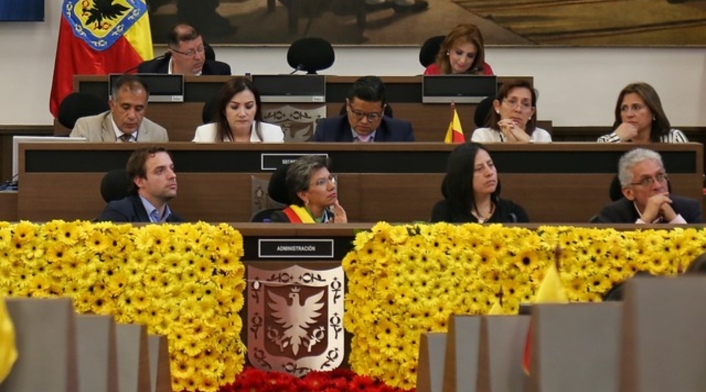 Nuevos concejales de Bogotá toman posesión de su cargo Nuevos concejales de Bogotá toman posesión de su cargo