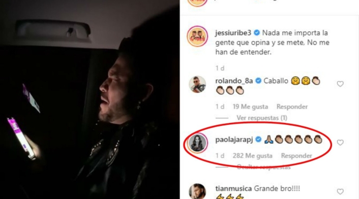 Paola Jara defendió a Jessi Uribe por esta publicación.