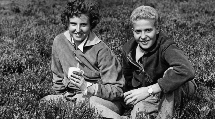 Pilar de Borbón y su hermano el rey emérito Juan Carlos I