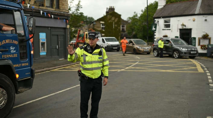 Policía en Inglaterra