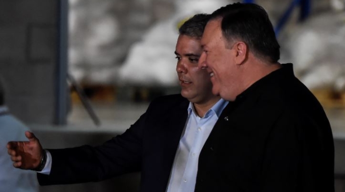 Presidente Iván Duque y Mike Pompeo