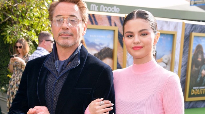 Selena Gomez - Robert Downey Jr.