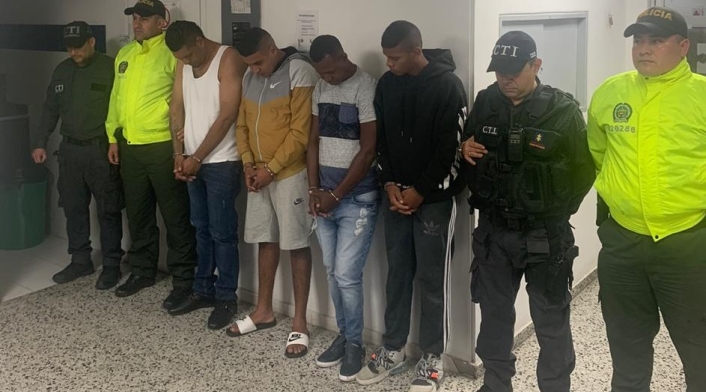 Los capturados fueron enviados a la cárcel