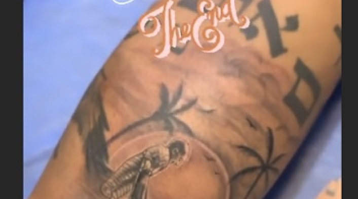 Tatuaje de Mateo Carvajal