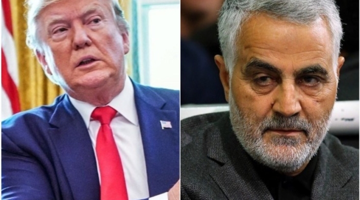 Trump y Soleimani Trump y Soleimani