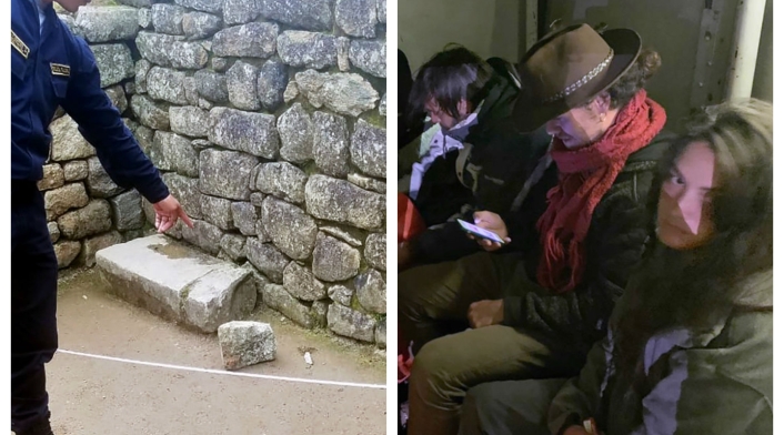 Turistas dañaron Machu Pichu